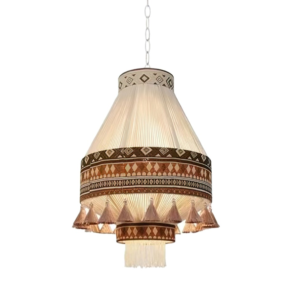 Bohemian Fringe Pendant Lamp - Lamp Outdoor