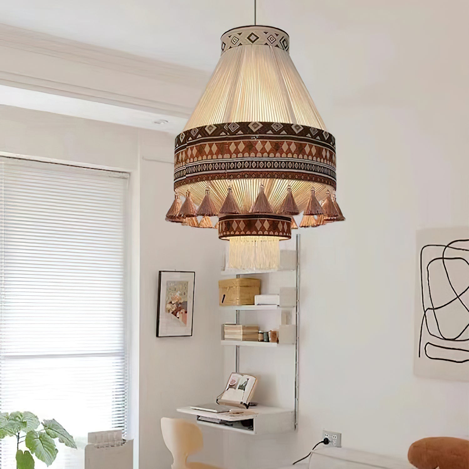 Bohemian Fringe Pendant Lamp - Lamp Outdoor
