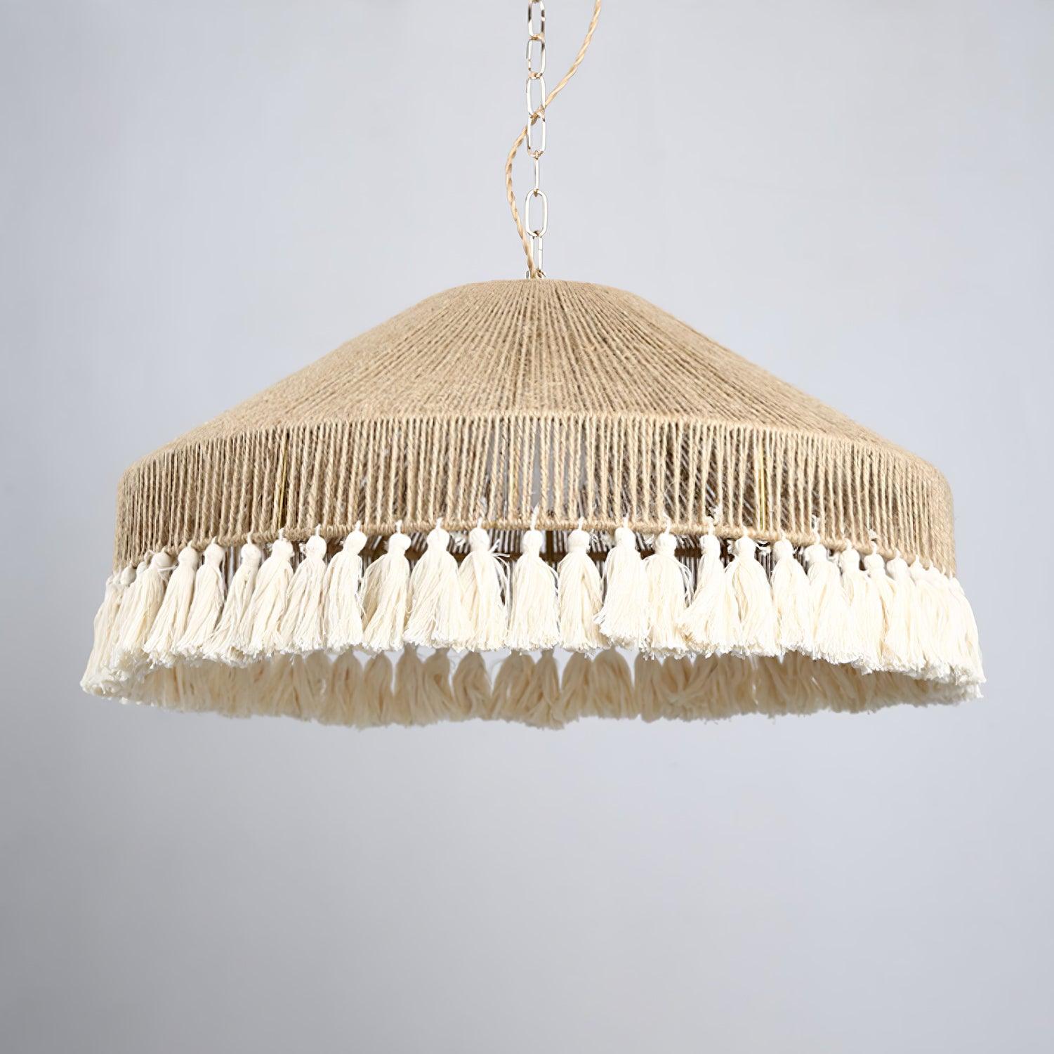 Vorenth Hemp Rope Pendant Light - Lamp Outdoor