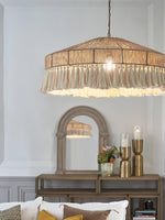 Vorenth Hemp Rope Pendant Light - Lamp Outdoor