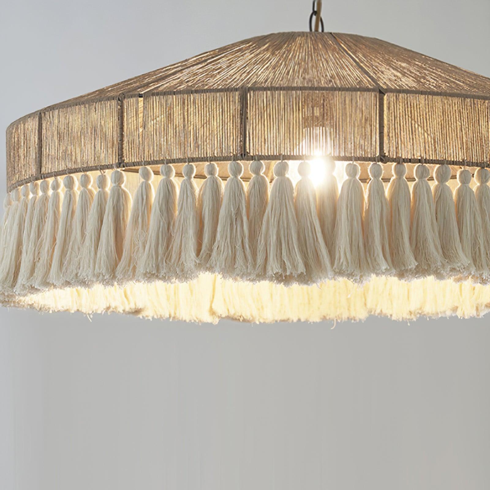 Vorenth Hemp Rope Pendant Light - Lamp Outdoor