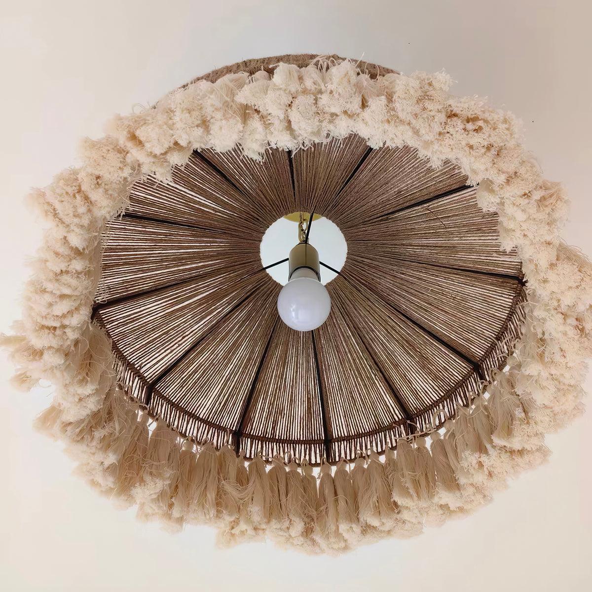 Vorenth Hemp Rope Pendant Light - Lamp Outdoor