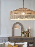 Vorenth Hemp Rope Pendant Light - Lamp Outdoor
