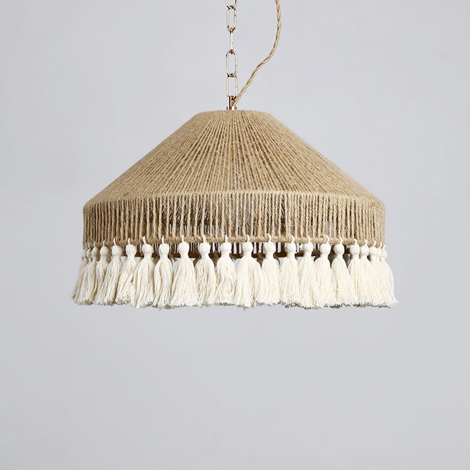 Vorenth Hemp Rope Pendant Light - Lamp Outdoor