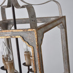 Boho Rustic Cube Chandelier - Lamp Outdoor