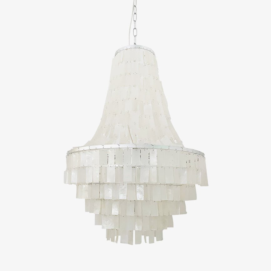 Aurora Chandelier Boho Shell Tiered - Lamp Outdoor