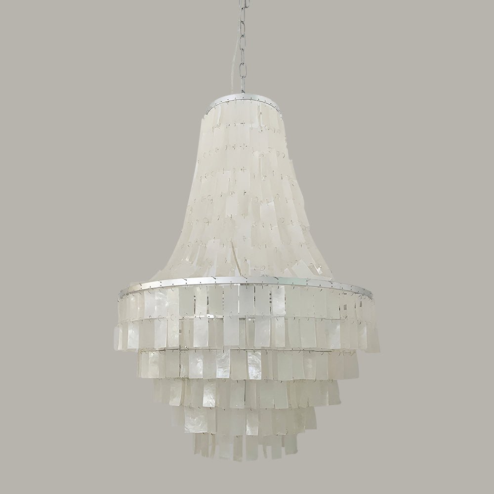 Aurora Chandelier Boho Shell Tiered - Lamp Outdoor