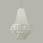 Aurora Chandelier Boho Shell Tiered - Lamp Outdoor