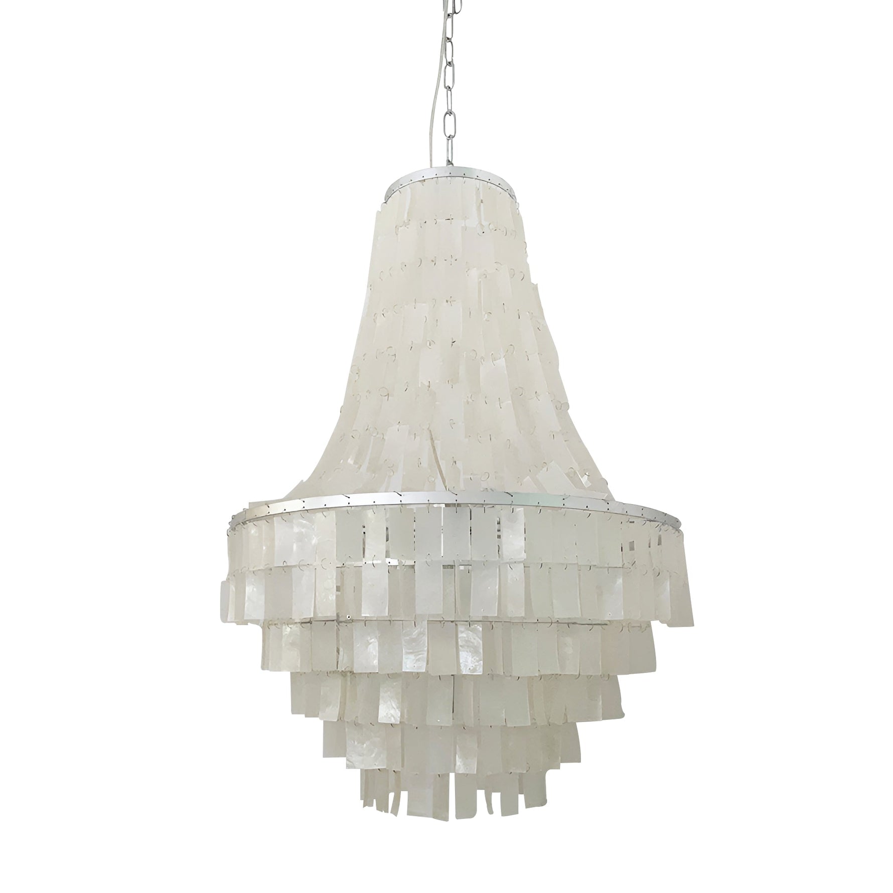 Aurora Chandelier Boho Shell Tiered - Lamp Outdoor