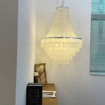 Aurora Chandelier Boho Shell Tiered - Lamp Outdoor