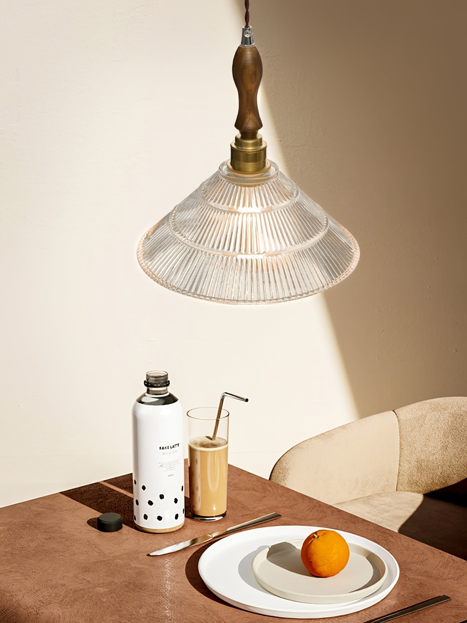 Vintage Ripple Pendant Lamp - Lamp Outdoor