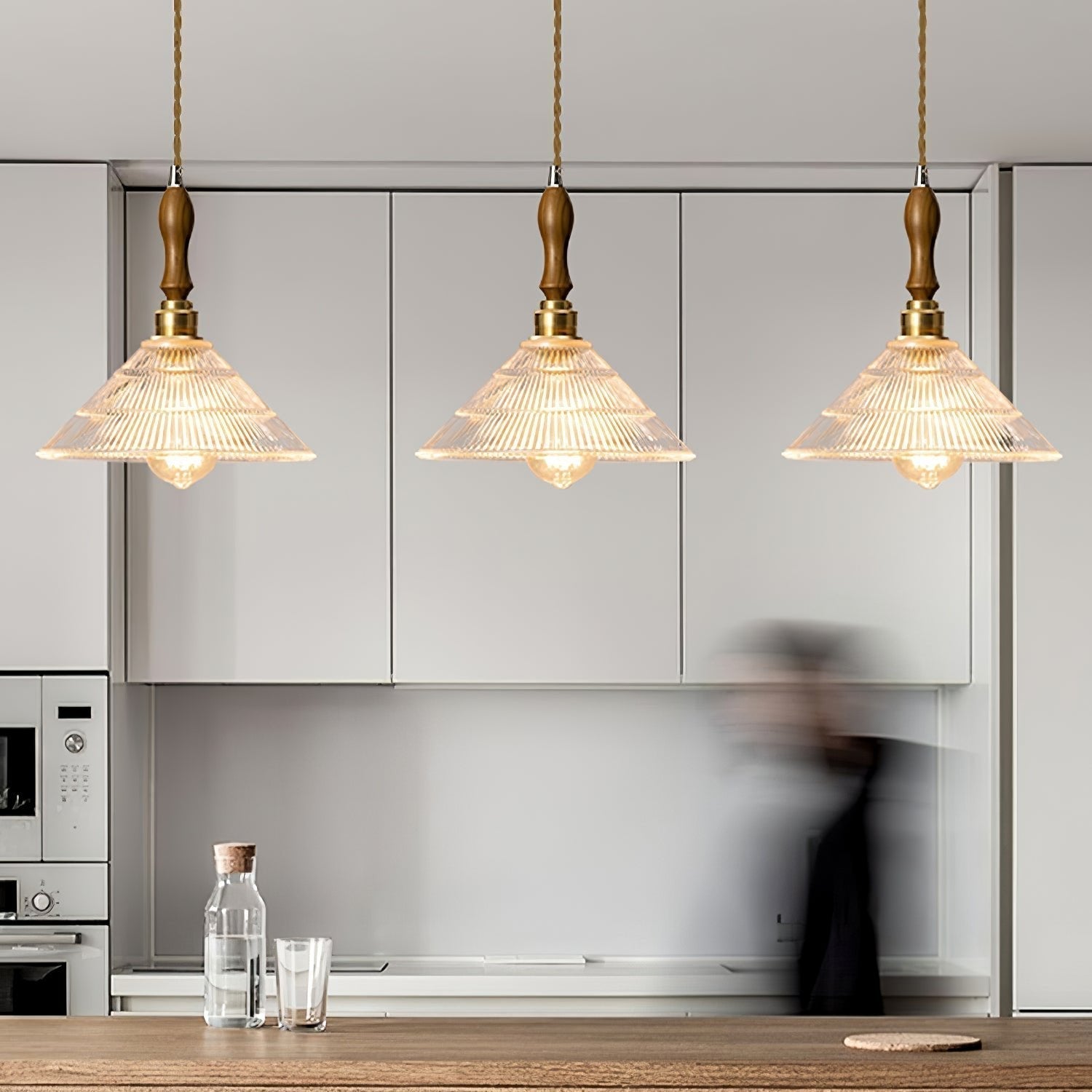 Vintage Ripple Pendant Lamp - Lamp Outdoor