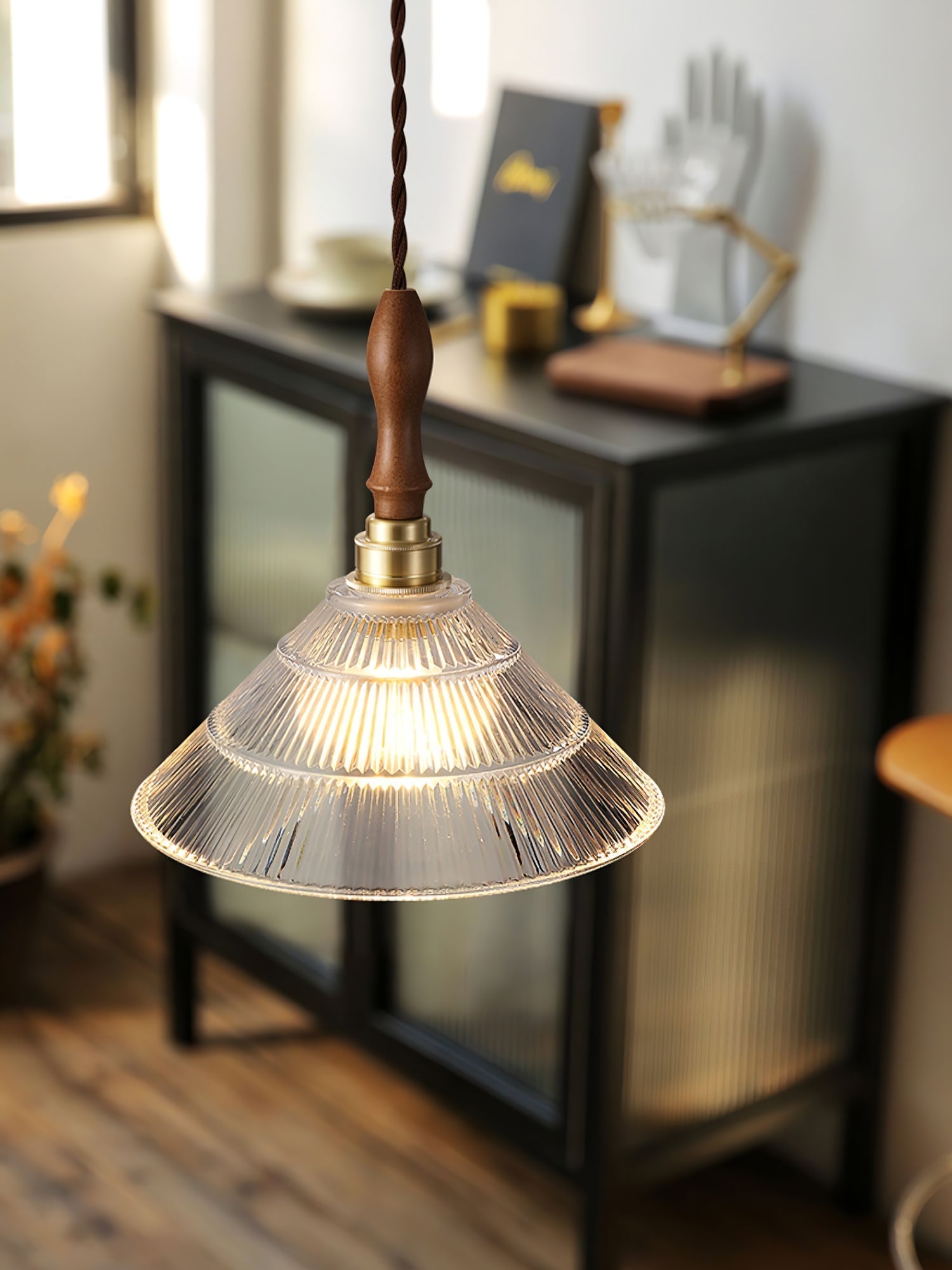 Vintage Ripple Pendant Lamp - Lamp Outdoor