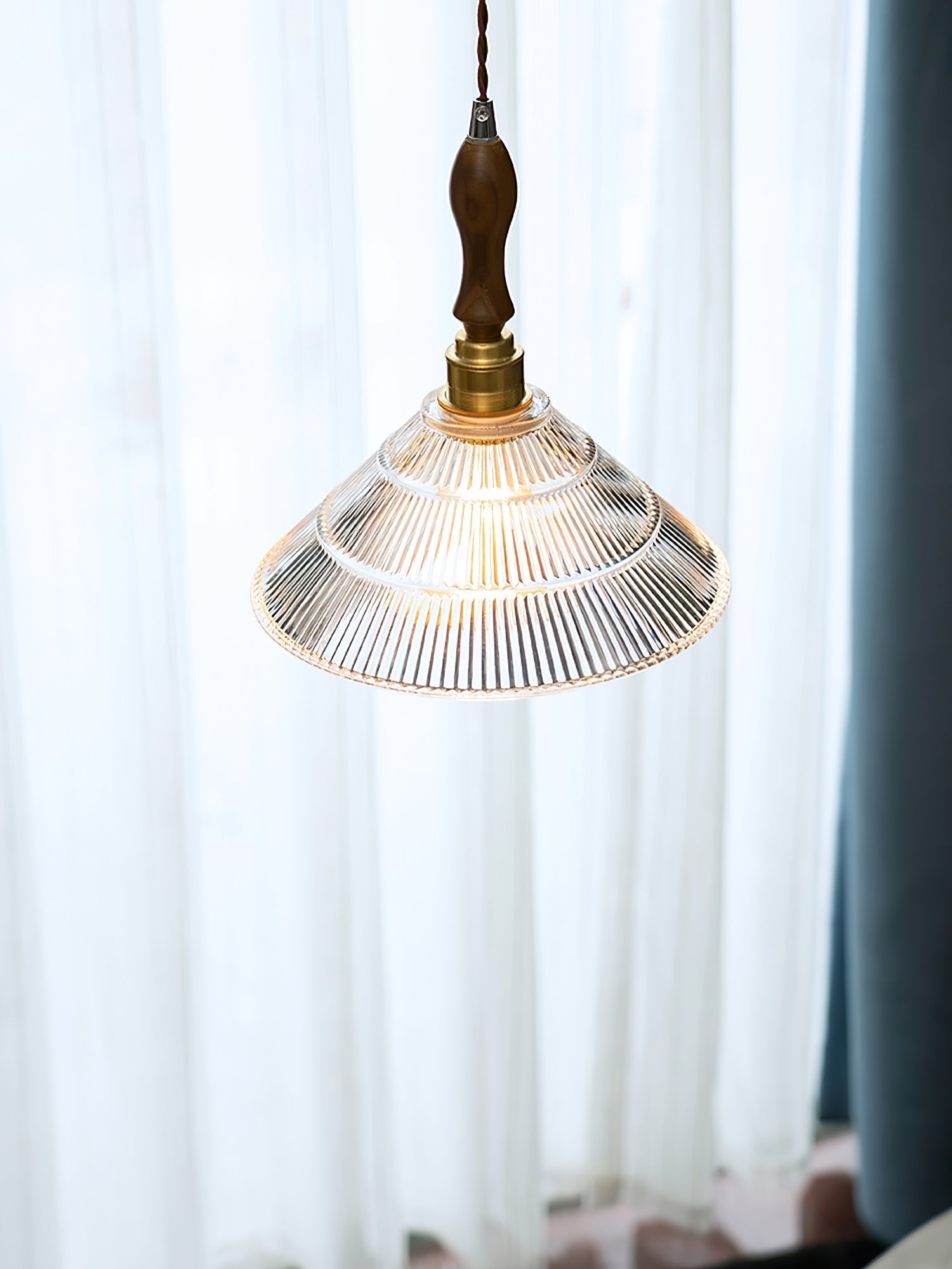 Vintage Ripple Pendant Lamp - Lamp Outdoor