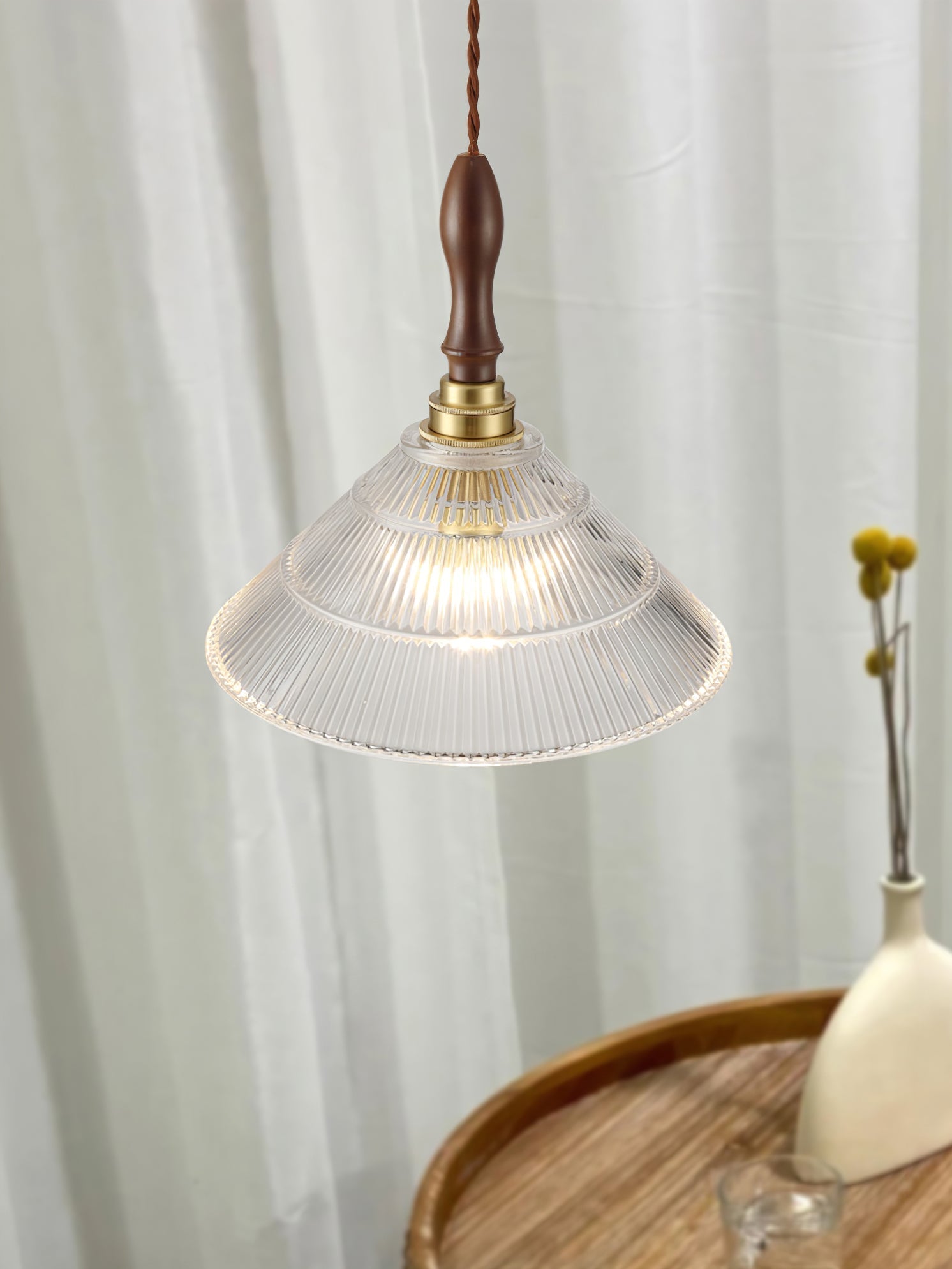 Vintage Ripple Pendant Lamp - Lamp Outdoor