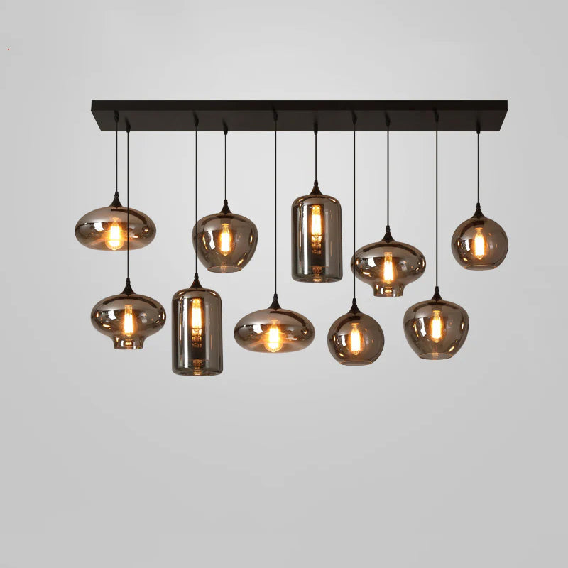 Bottle Glass Pendant Light - Lamp Outdoor