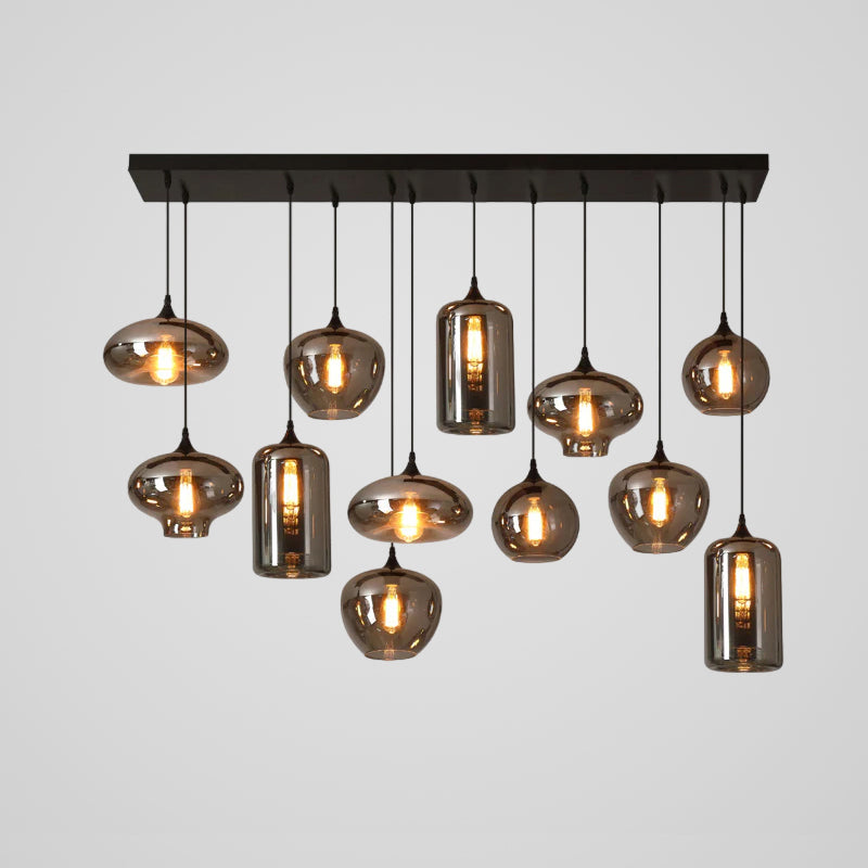 Bottle Glass Pendant Light - Lamp Outdoor