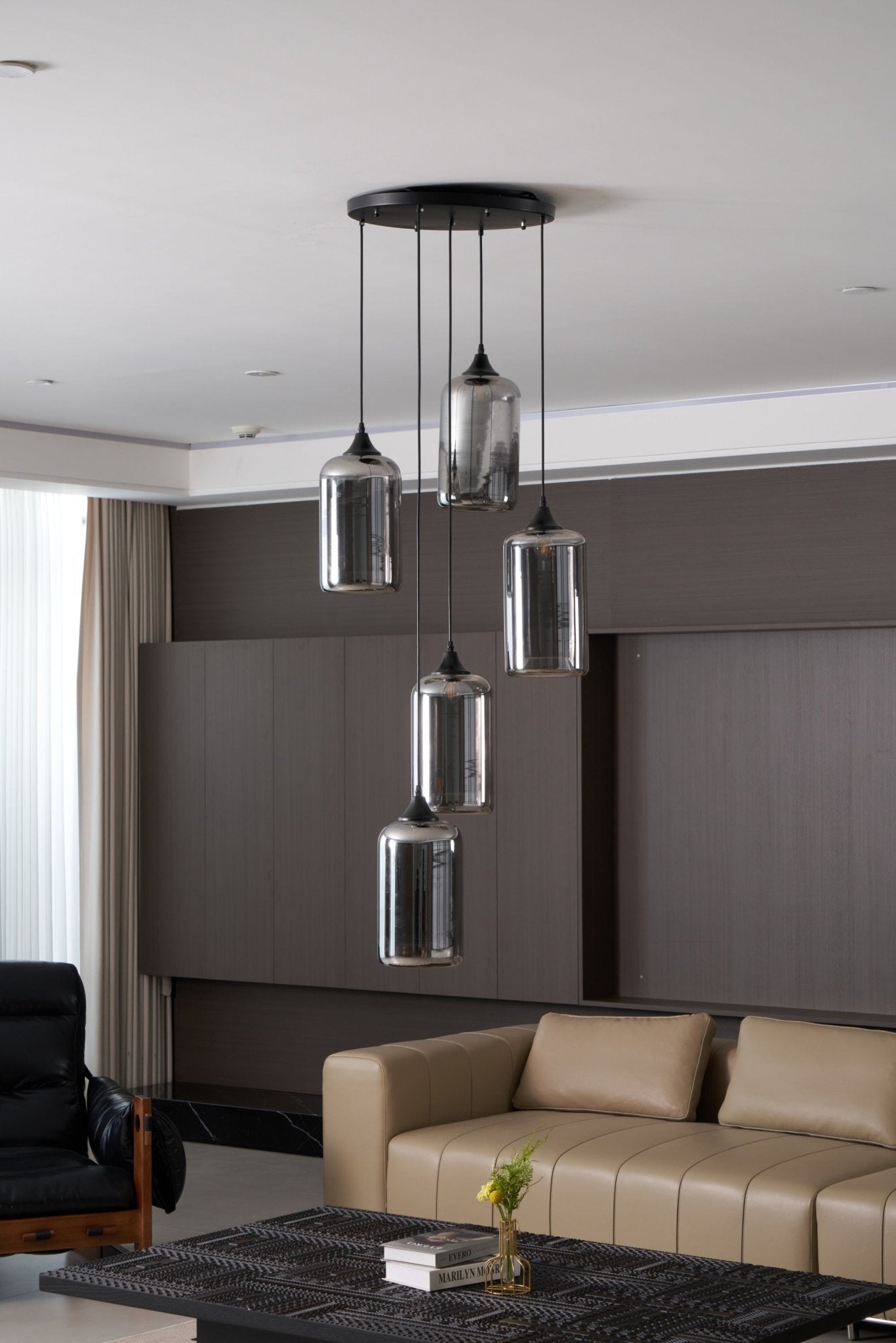 Bottle Glass Pendant Light - Lamp Outdoor