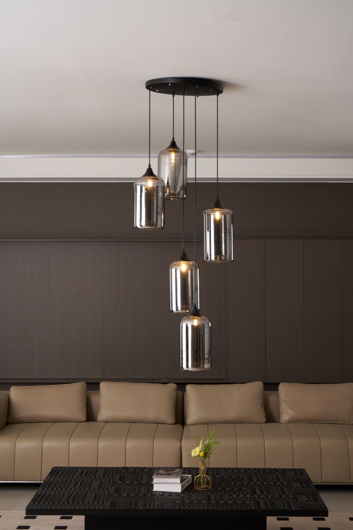 Bottle Glass Pendant Light - Lamp Outdoor