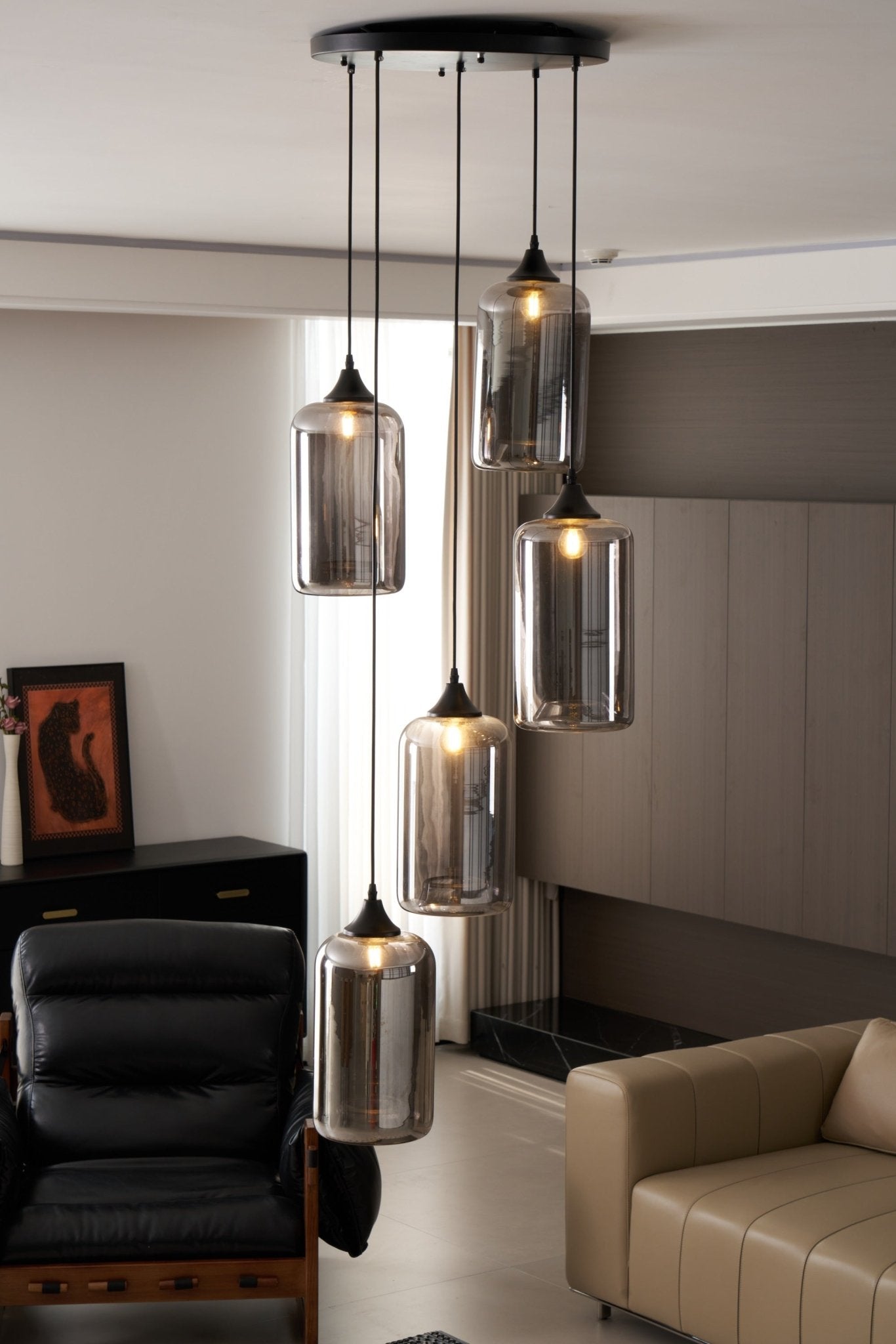 Bottle Pendant Light - Lamp Outdoor