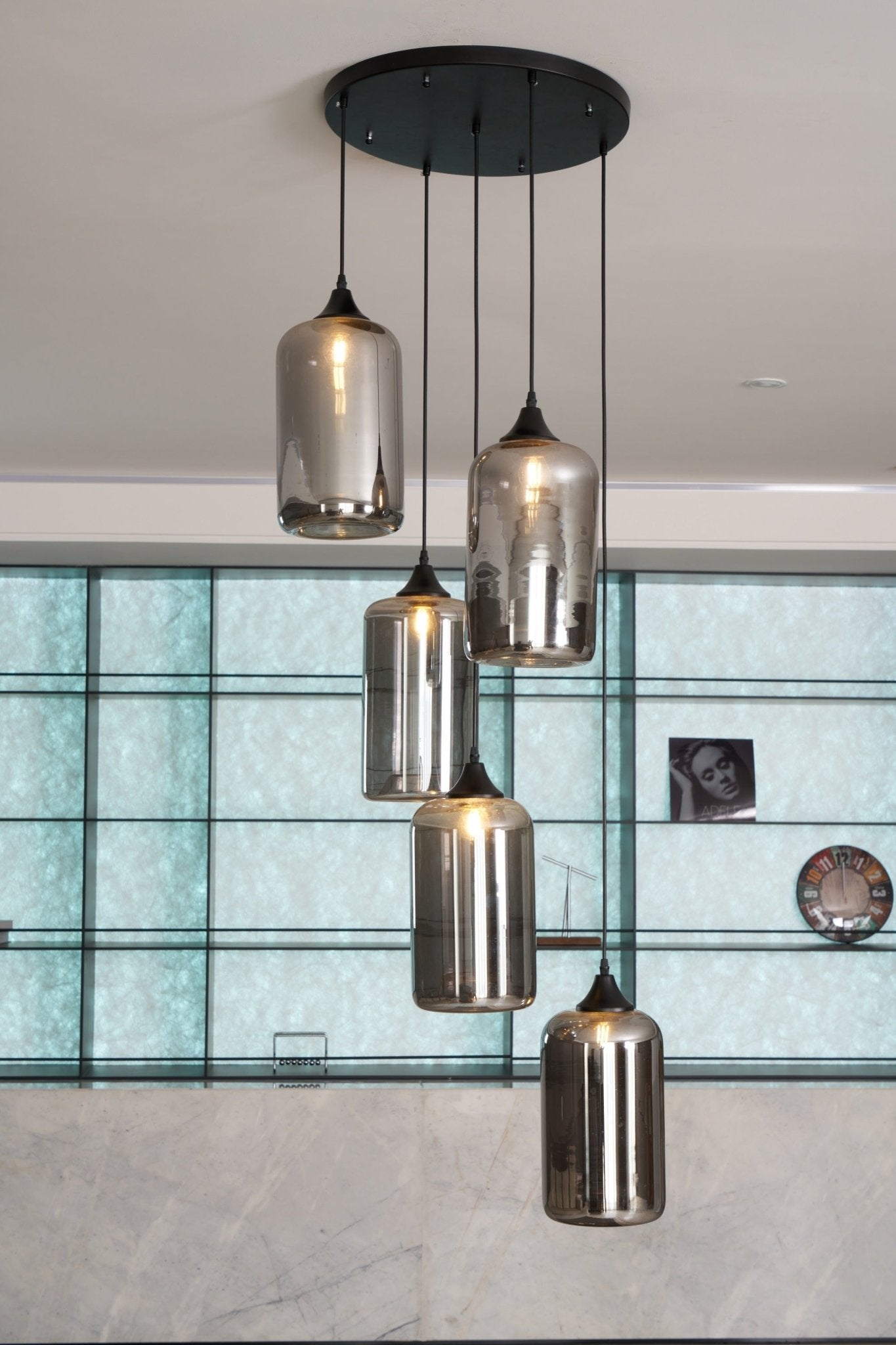Bottle Pendant Light - Lamp Outdoor