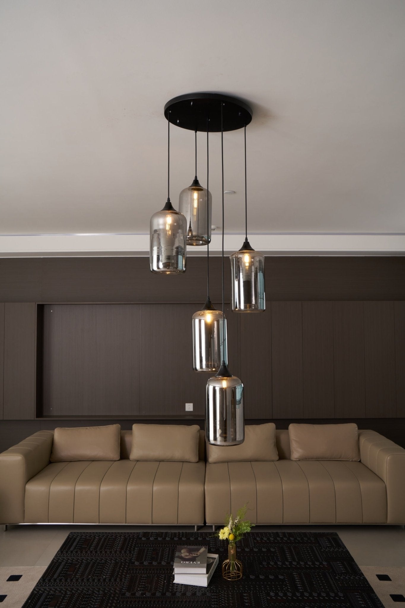 Bottle Glass Pendant Light - Lamp Outdoor