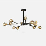 Crystal Ball Round Cluster Chandelier - Lamp Outdoor