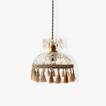 Bowl Tassel Pendant Light - Lamp Outdoor