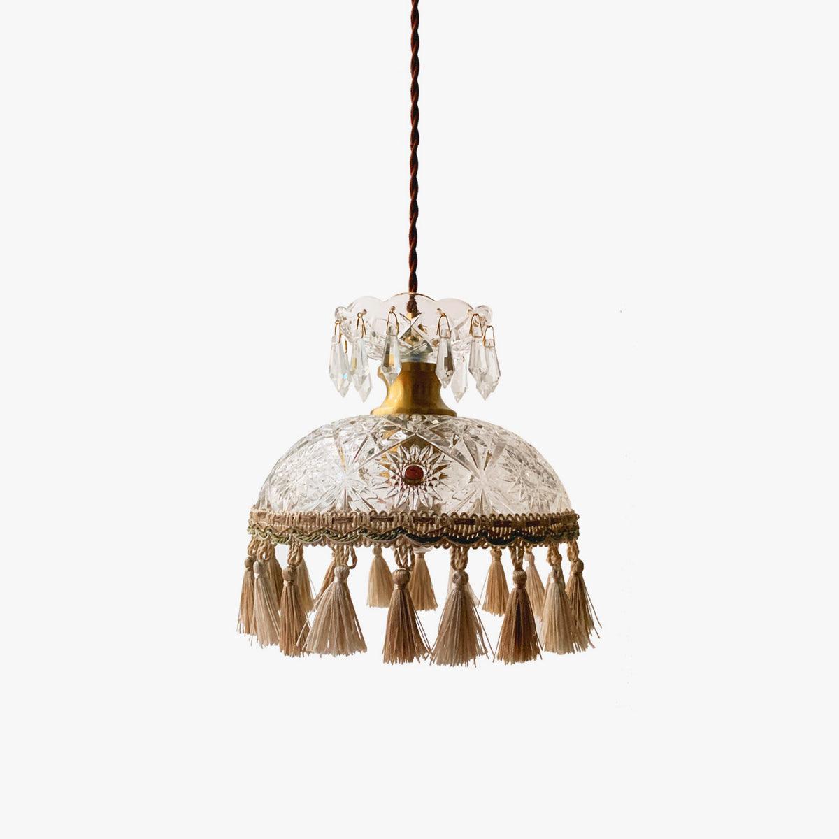 Bowl Tassel Pendant Light - Lamp Outdoor