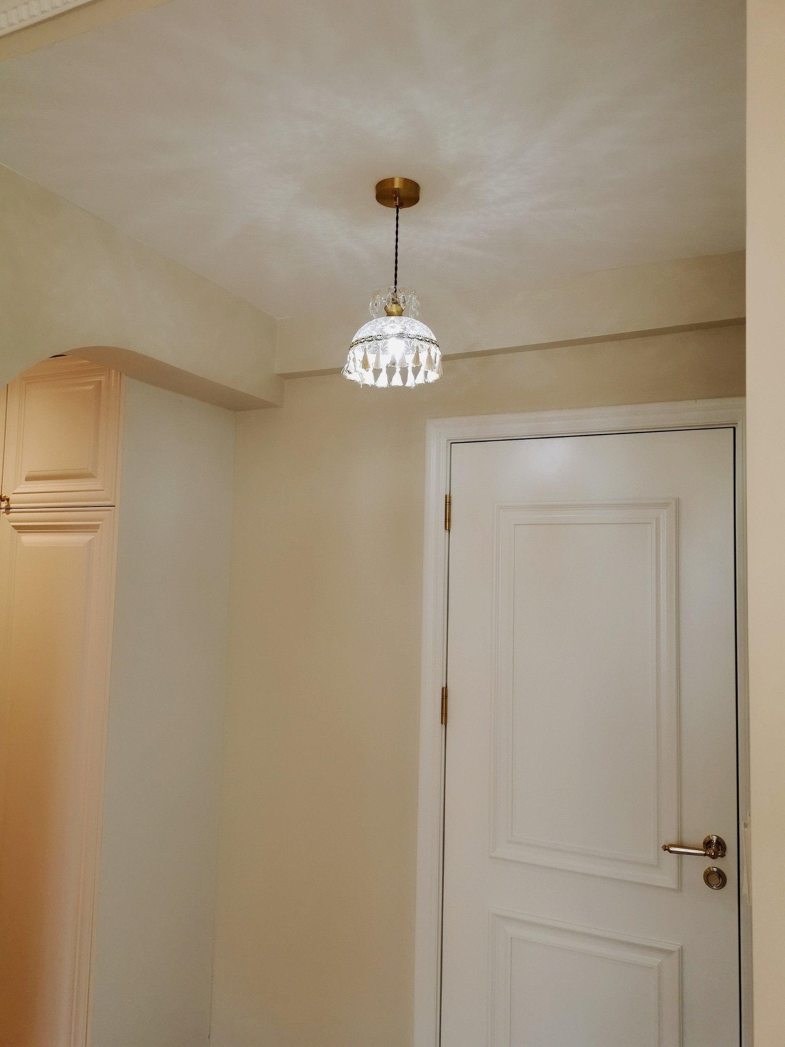 Bowl Tassel Pendant Light - Lamp Outdoor