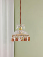 Bowl Tassel Pendant Light - Lamp Outdoor