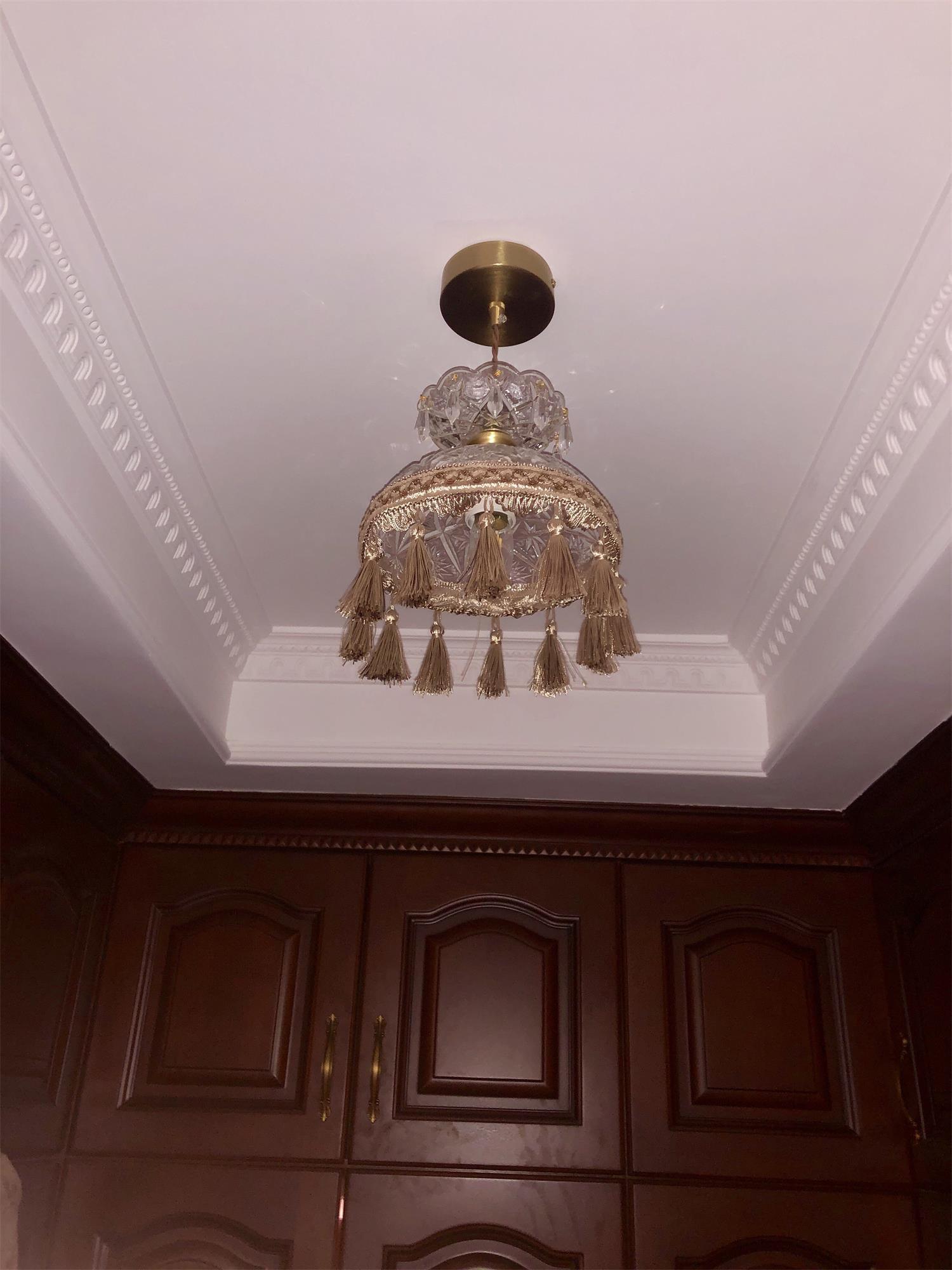 Bowl Tassel Pendant Light - Lamp Outdoor