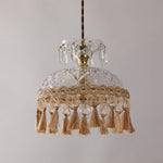 Bowl Tassel Pendant Light - Lamp Outdoor