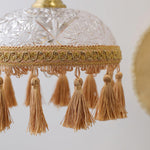 Bowl Tassel Pendant Light - Lamp Outdoor