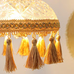 Bowl Tassel Pendant Light - Lamp Outdoor