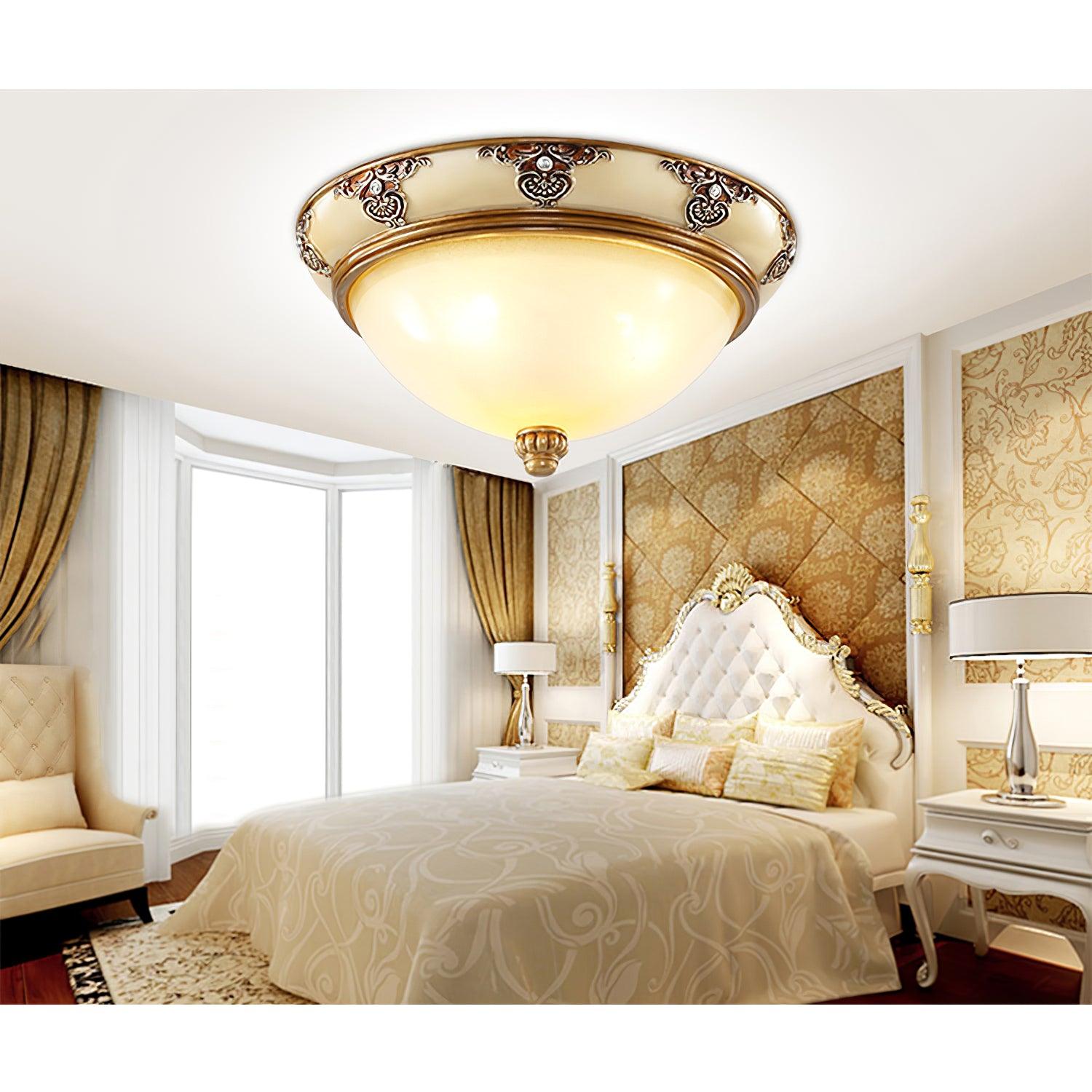 Brahm Flush Ceiling Light - Lamp Outdoor