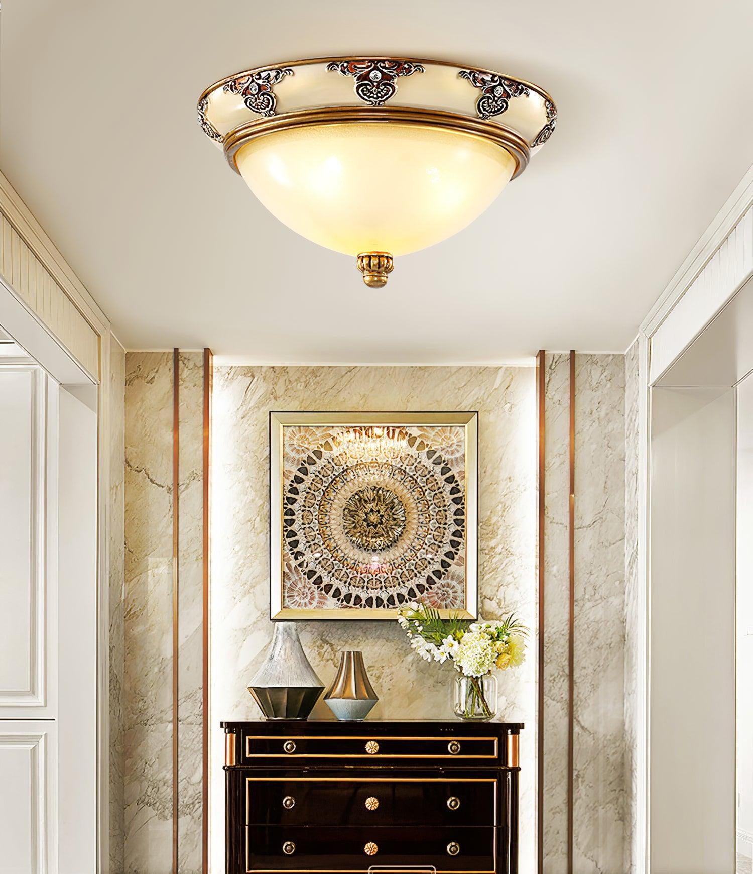 Brahm Flush Ceiling Light - Lamp Outdoor