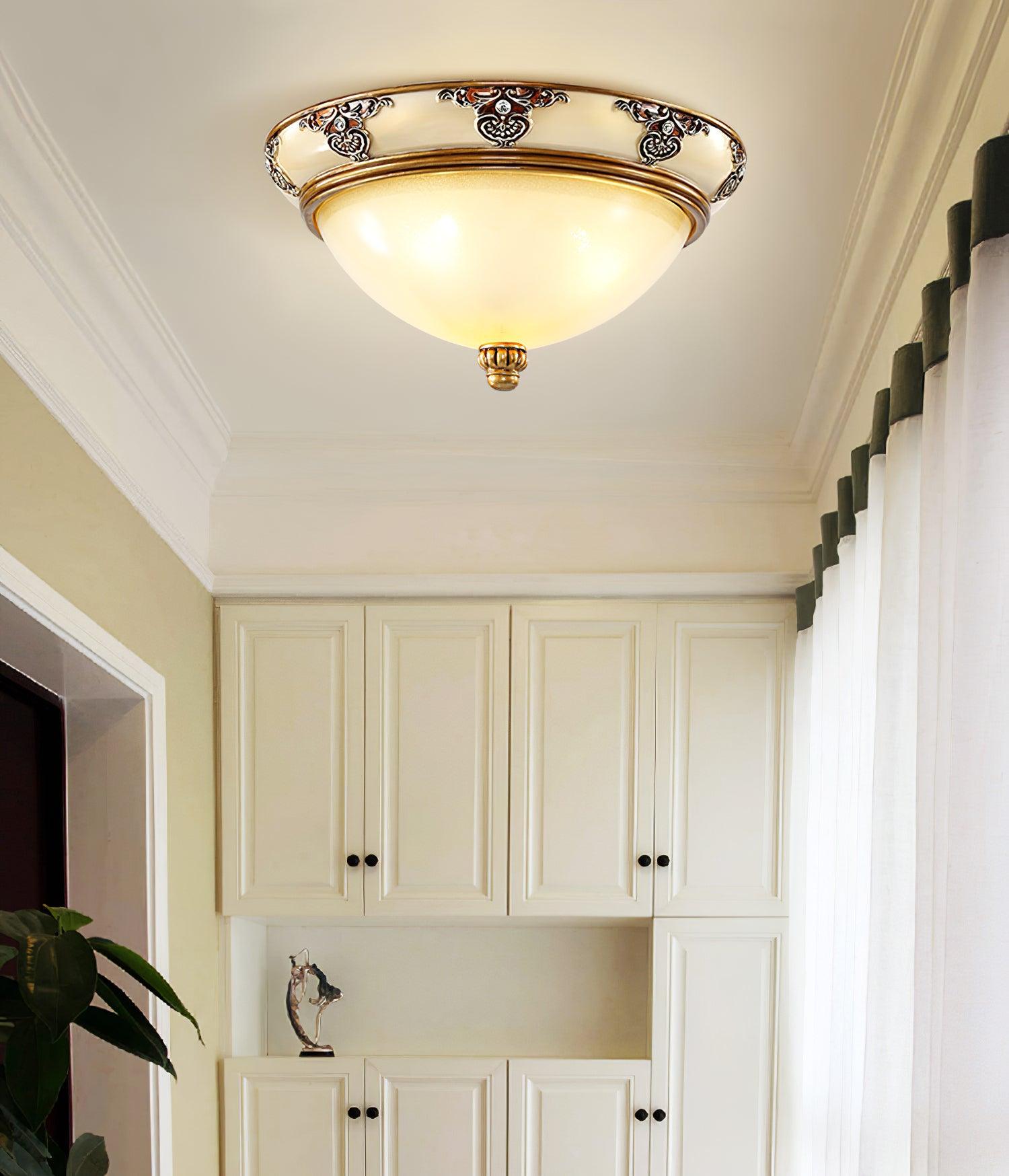 Brahm Flush Ceiling Light - Lamp Outdoor