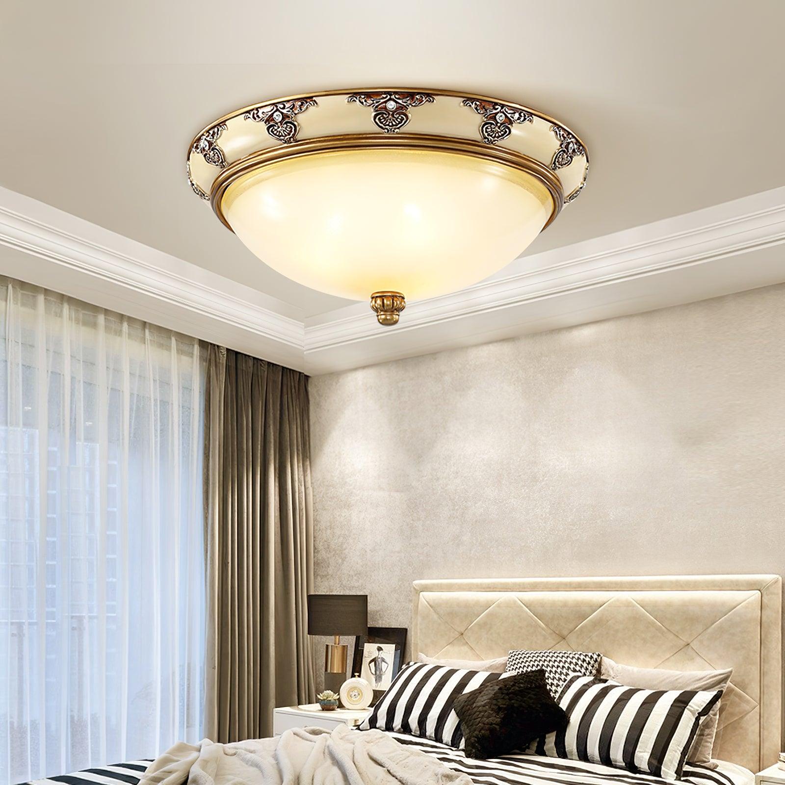 Brahm Flush Ceiling Light - Lamp Outdoor