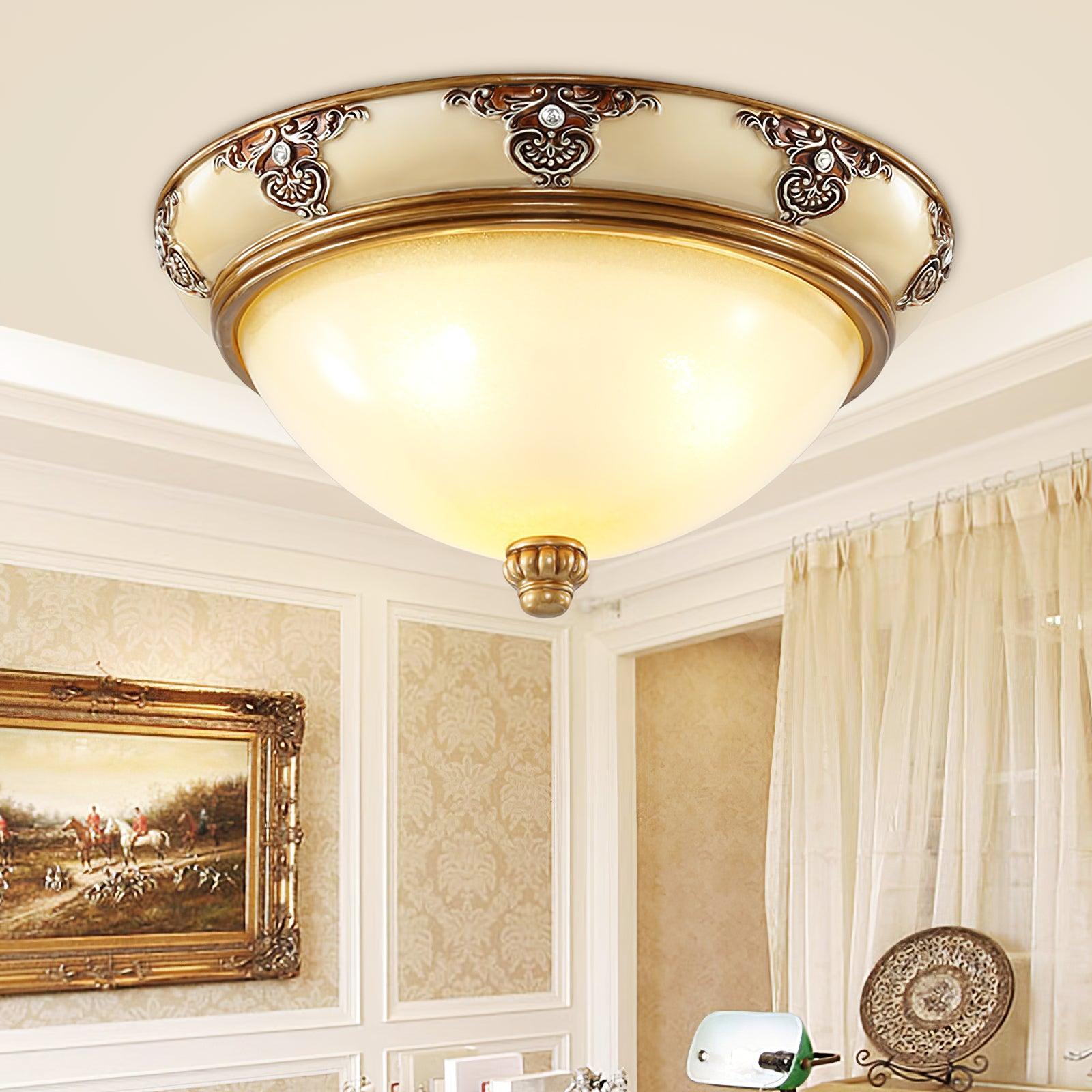 Brahm Flush Ceiling Light - Lamp Outdoor