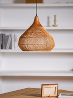 Braided Rattan Pendant Lamp - Lamp Outdoor