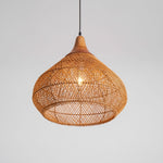 Braided Rattan Pendant Lamp - Lamp Outdoor