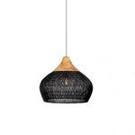 Braided Rattan Pendant Lamp - Lamp Outdoor