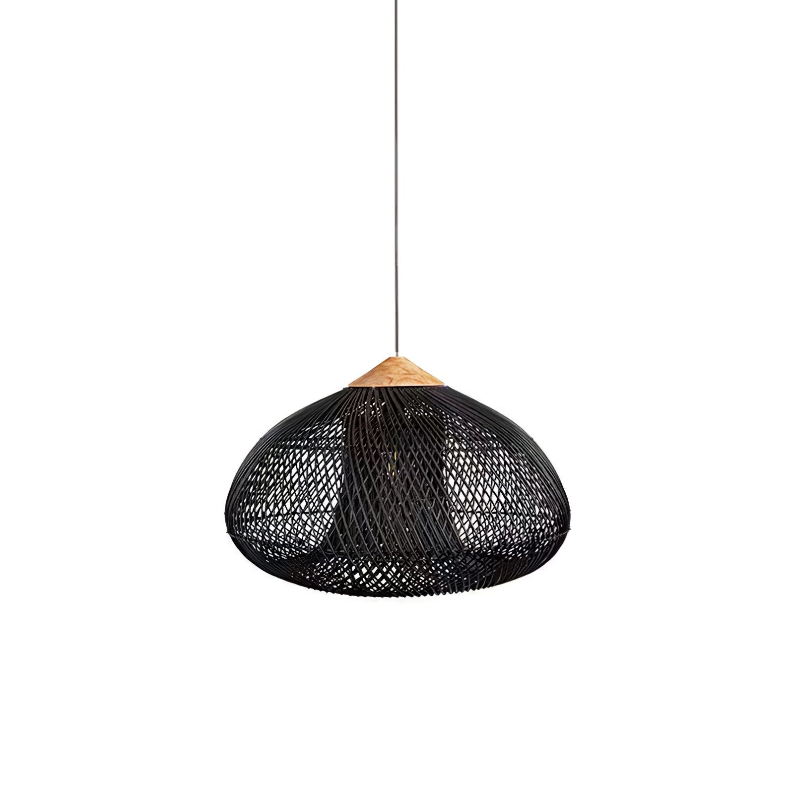 Braided Rattan Pendant Lamp - Lamp Outdoor