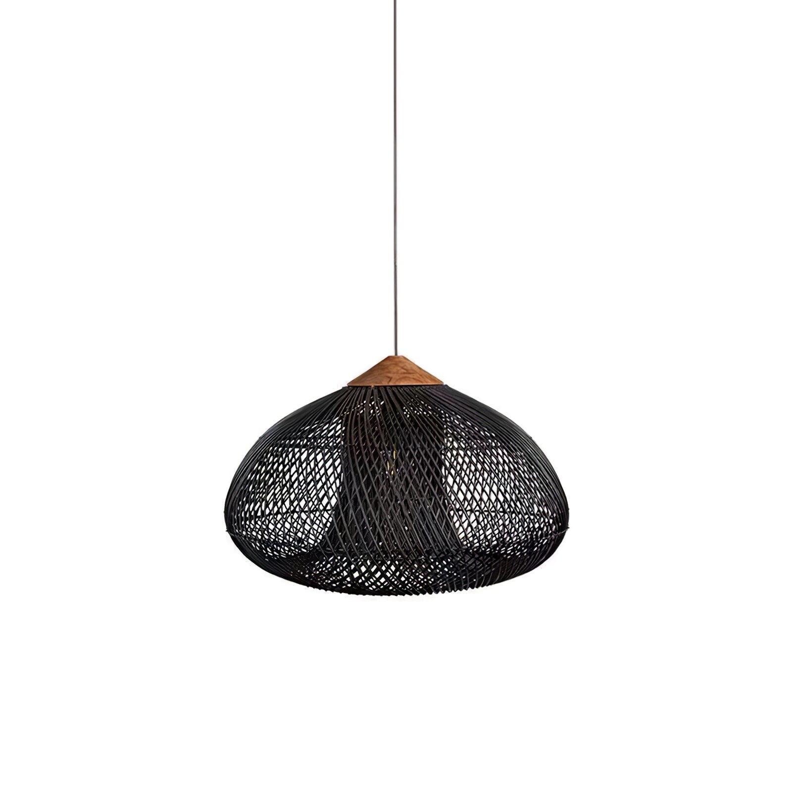 Braided Rattan Pendant Lamp - Lamp Outdoor