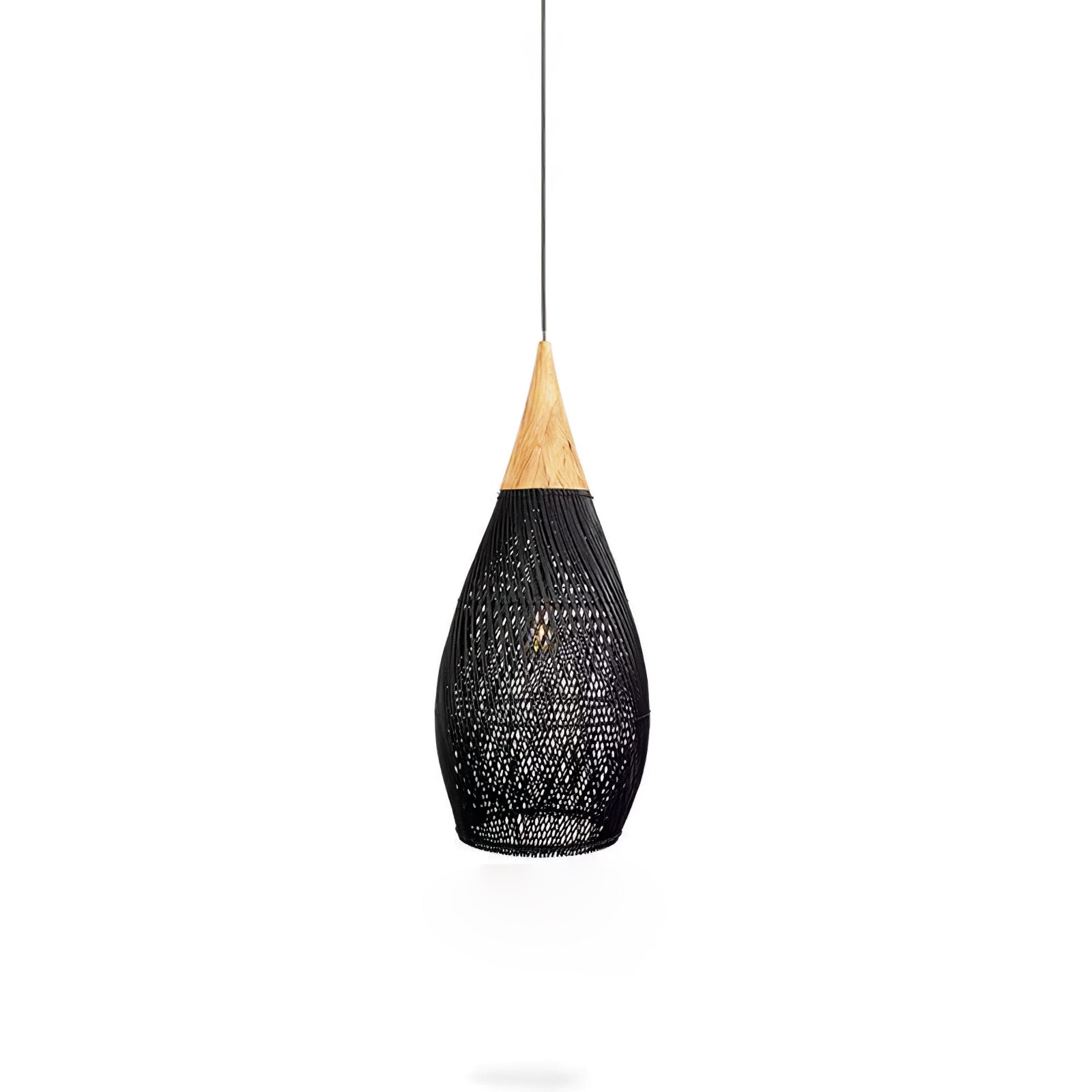 Braided Rattan Pendant Lamp - Lamp Outdoor