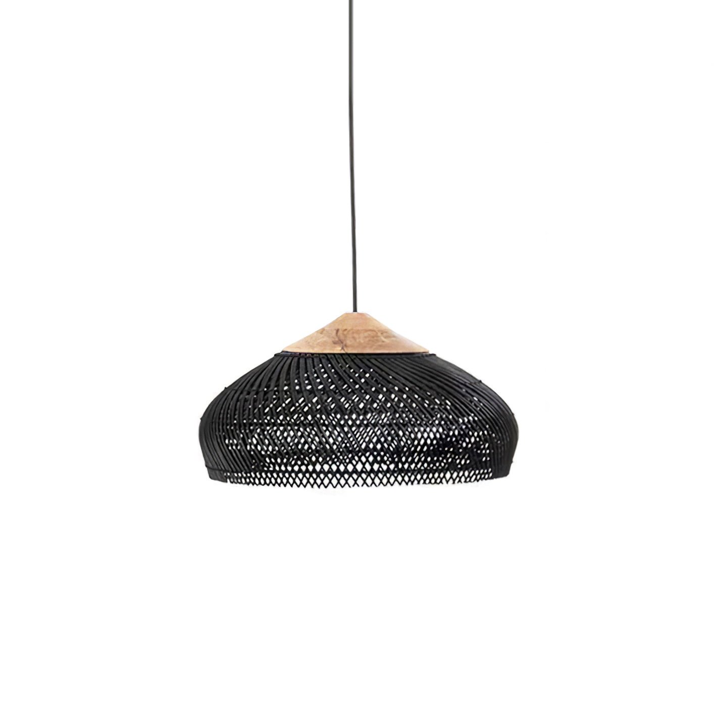 Braided Rattan Pendant Lamp - Lamp Outdoor