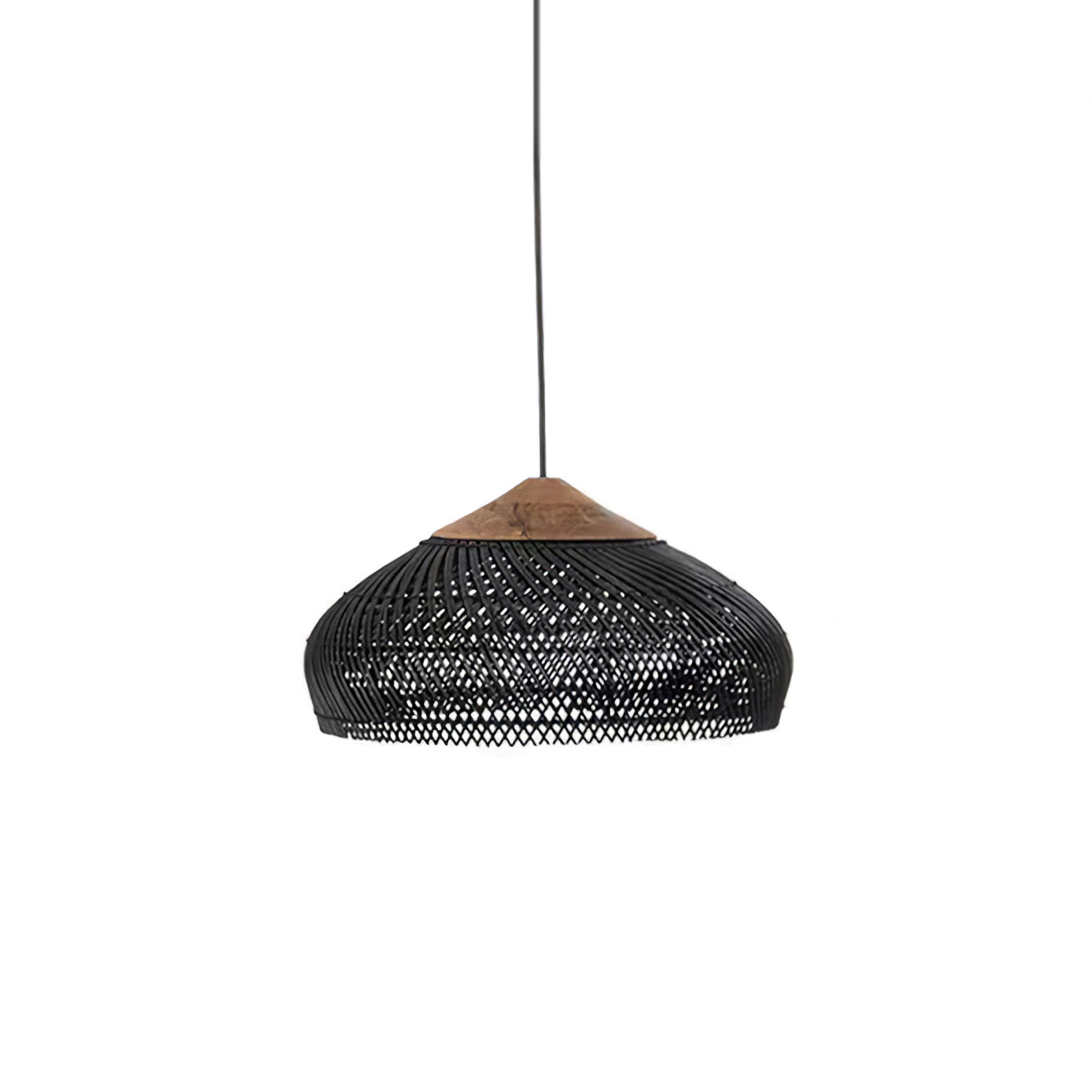 Braided Rattan Pendant Lamp - Lamp Outdoor