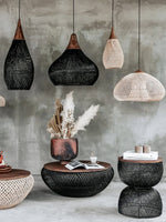 Braided Rattan Pendant Lamp - Lamp Outdoor
