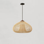Braided Rattan Pendant Lamp - Lamp Outdoor